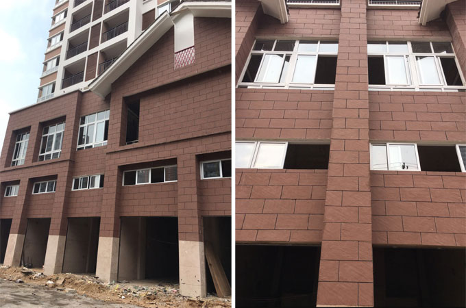 貴州省凱里市風景名苑小區MCM生態石材工程