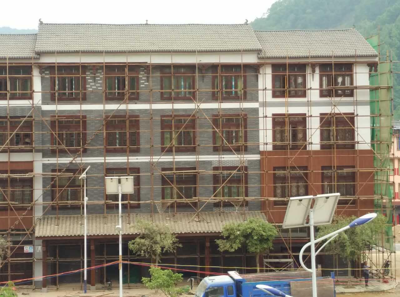 【MCM軟瓷】貴州省望謨縣郊納鎮外立面改造項目工程